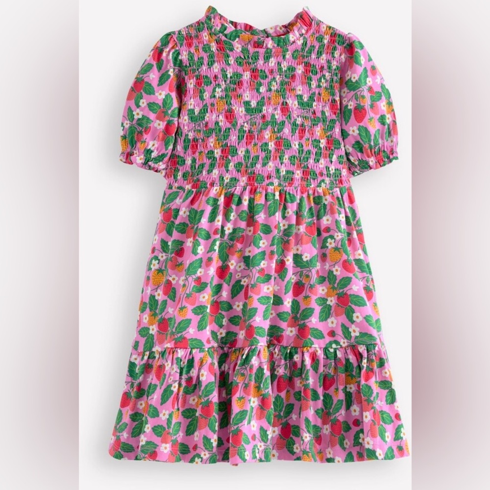 ❤️ MINI BODEN - Strawberry Party Dress 🍓